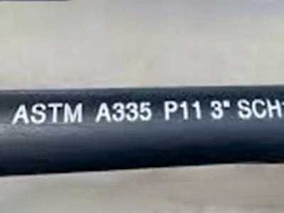 ASTM A335 P11 Seamless Alloy Steel Pipe for Empeereza ya bbugumu erya waggulu-